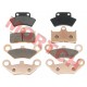 Front Rear and Packing Brake Pad