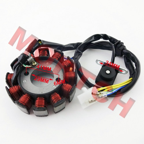 GY6 125cc 150cc 12 Pole Stator