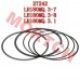 Linhai 400cc LH180 Piston Ring Set