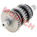 Countershaft Assy - Model MICF0GQV-064000-5000 Genuine CFMoto countershaft assembly (0GQV-064000-5000). Fits CForce C4/C5 and GOES TERROX 550L/500L EPS. Complete transmission countershaft for reliable gear shifting.