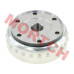 18 Pole Rotor Assy EFI - Model MILH1BX-81450-00 Genuine Linhai 18 Pole Magneto Rotor Assy EFI (OEM Part# 38097 1BX-81450-00) for 570 PROMAX E4/E5/T3, 650L PROMAX T3b EFI, T-BOSS 570/650 & M565LT ATVs. 18-pole EFI rotor for reliable power generation and ignition.