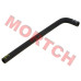 Heater Intake Hose 2 - Model MICF5HYV-352107-9000 CFMoto heater intake hose, heater inlet hose, 5HYV-352107-9000, UForce U10 PRO Highland coolant hose, UForce U10 XL PRO heater hose, CFMoto UTV heating system part, cabin heater intake pipe, CFMoto OEM coolant hose