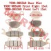 Front Right Left Rear Brake Sintered Pad