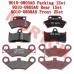 Front Rear and Packing Brake Pad
