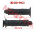 MISHB-B003 Universal throttle grip for scooters and motorcycles. High-quality black twist grip handle compatible with various scooter models. Durable construction for precise throttle control.
