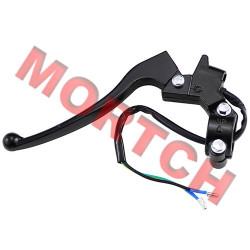 Black Aluminum Solana Brake Lever - Left