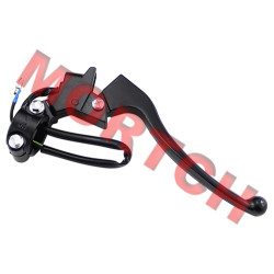 Black Aluminum Solana Brake Lever - Right