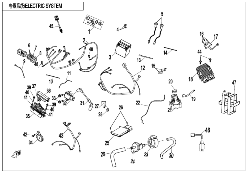 ELECTRIC SYSTEM CF500AU-6L-F15