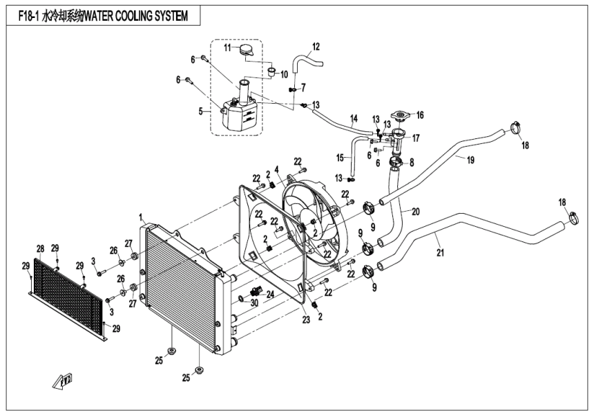 WATER COOLING SYSTEM