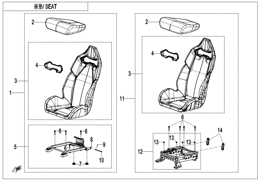 SEAT CF1000SZ-L-F13