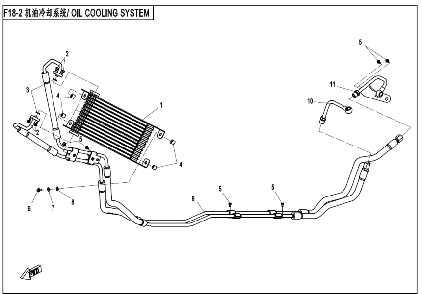 COOLING SYSTEM CF800-F18-2