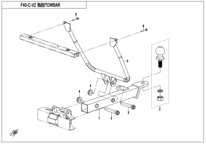 TOWBER CF800UU-A-F40-C-V2