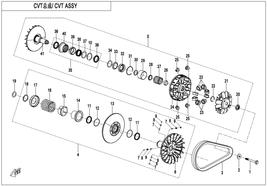 CVT ASSY C5-E05-V2