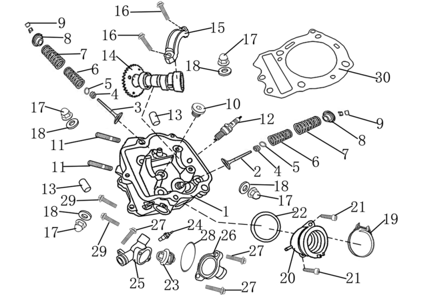 CYLINDER HEAD COMP
