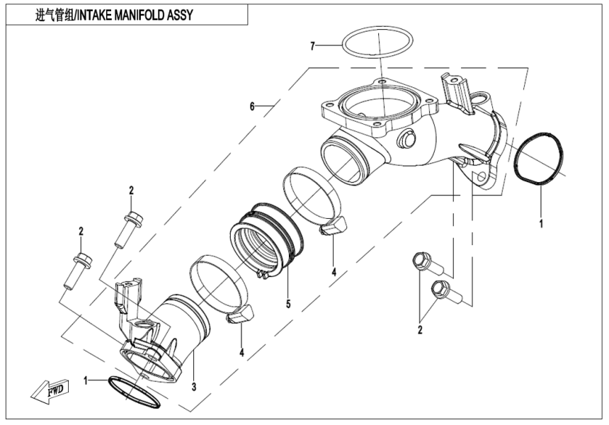 INTAKE MANIFOLD ASSY