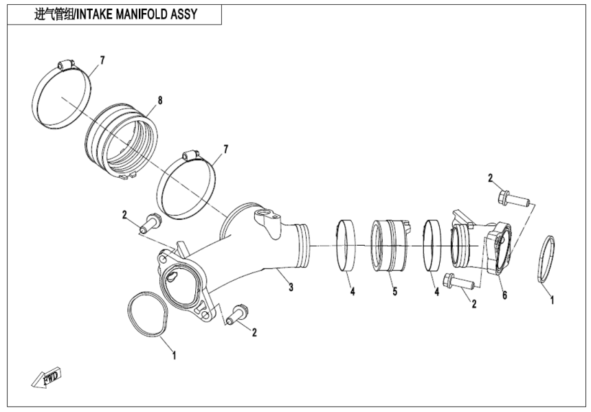 INTAKE MANIFOLD ASSY