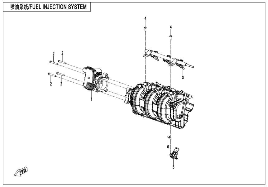 FUEL INJECTION SYSTEM 380Y-3-E17