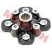 CFMoto front wheel bracket, wheel mounting bracket, front hub bracket, 9GQV-070001-1400, CForce 1000 front wheel bracket, ZForce 800 wheel bracket, UForce 550 front bracket, CFMoto ATV SSV UTV suspension bracket, OEM wheel mount