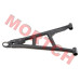 Genuine CFMoto front RH lower swing arm assembly (part 5BYV-050410-8000-0BP00). Fits ZForce 950 Sport-4/Sport, ZForce 800 Sport, and ZForce 650 Sport. Black finish, heavy-duty lower control arm for front suspension load support. Pair with LH arm #5BYV-050210-8000-0BP00.
