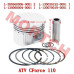 CFMoto Piston Assy for CForce 110 | Piston Ring & Pin Kit