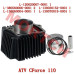 Cylinder Assy - Model MICFL-12002000A CFMoto Cylinder Assy for CForce 110 | Piston & Ring Kit