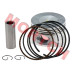 Genuine CFMoto piston assembly for CForce 110 PETROL/CLASSIC 2023-2026. Complete kit includes piston, ring set, piston pin, and circlips. Essential engine rebuild kit for 1P52YH-2/2A engines.