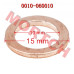 Washer 10 - Model MICF0010-060010 Genuine CFMoto washer 10 (part 0010-060010). Standard 10mm flat washer for ATV/SSV/UTV/motorcycle applications. Zinc-plated steel construction for load distribution and bolt retention.