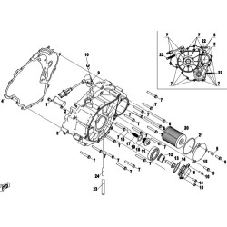 Left Crankcase Cover