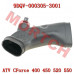CVT Intake Pipe Rear Part - Model MICF9DQV-000305-3001 CFMoto CVT Intake Pipe Rear 9DQV-000305-3001 | CForce 450/520