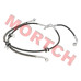 Front Brake Fluid Hose - Model MICF9DQV-080150-4400 cfmoto front brake fluid hose, 9dqv-080150-4400, cfmoto front brake line, cforce 400 touring front brake hose, cf400az-3l, cforce 450 l brake hose, cforce 450s front brake line, cf400az-6s, cforce 520 l brake fluid hose, cf500au-9l, cforce 500 s front brake hose, cf500az-10s, cfmoto oem brake hose 2024-2025