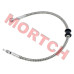 Rear Brake Lower LH Fluid Hose - Model MICF7000-080140 CFMoto rear brake fluid hose, 7000-080140, rear brake lower LH fluid hose, ZForce 550EX brake hose, ZForce 800EX brake hose, CF500US-EX brake hose, CF800 brake hose, left-side brake line, CFMoto SSV brake parts