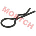 Bracket Cotter Pin - Model MICF9010-400102-10000 CFMoto Bracket Cotter Pin, 9010-400102-10000, CForce 850 X8, CForce 1000 X10, ZForce 950 Sport, UForce 1000 PRO, split pin, cotter pin, CFMoto OEM hardware, ATV UTV fastener