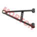 Front Lower LH Swing Arm Assy - Model MICF9DSV-050210-6K01 cfmoto front lower swing arm lh, 9dsv-050210-6k01, cfmoto front lower a-arm left, cforce 600 front suspension arm, cforce 625 front lower arm, cf600atr-2lc, cf600au-3l, cfmoto oem a-arm