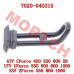 Fuel Tank Filler Cover Band - Model MICF7020-040315 CFMoto Fuel Tank Filler Cover Band / Trunk Cover Tie Band 9CR6-043025-00001 | CForce 520 550 600 ATV