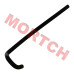 Reservoir Tank Overflow Hose - Model MICF6AQV-180004-1001 Genuine CFMoto reservoir tank overflow hose / coolant drain tube, OEM 6AQV-180004-1001. Fits 450SR & 450SR-S. Direct OEM replacement, directs excess coolant from overflow tank to ground.