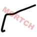 Reservoir Tank Overflow Hose - Model MICF6AQV-180004-7100 Genuine CFMoto reservoir tank overflow hose / coolant drain tube, OEM 6AQV-180004-7100. Fits 450 CL-C. Direct OEM replacement, directs excess coolant from overflow tank to ground.