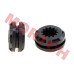 CFMoto cushion sleeve, rubber bushing, vibration dampener, 6WWV-030019-5000, 450SR cushion sleeve, 800MT rubber bushing, 675SR-R cushion, 125NK suspension bushing, CFMoto motorcycle chassis part, OEM rubber sleeve