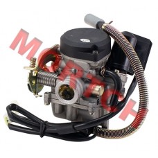 GY6 50cc YOU-ALL Carburetor Assy PD18 w/ Accelerator GY6 50cc YOU-ALL Carburetor Assy PD18 w/ Accelerator