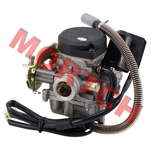 GY6 50cc YOU-ALL Carburetor Assy PD18 w/ Accelerator GY6 50cc YOU-ALL Carburetor Assy PD18 w/ Accelerator