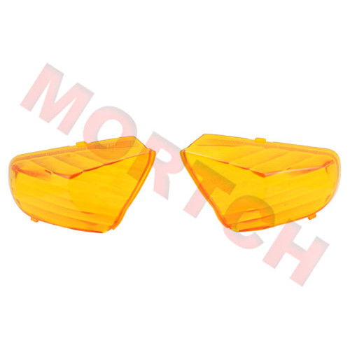 Solana Rear Turning Lights Cover - Orange/White Solana Rear Turning Lights Cover - Orange/White