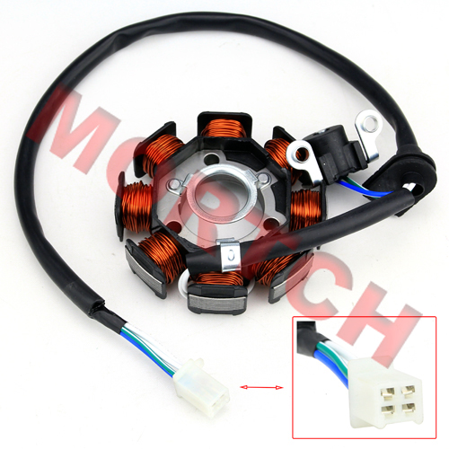 YP100 8 Pole Magneto Stator YP100 8 Pole Magneto Stator