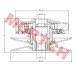 YP100 CVT Rear Clutch Pulley Assy