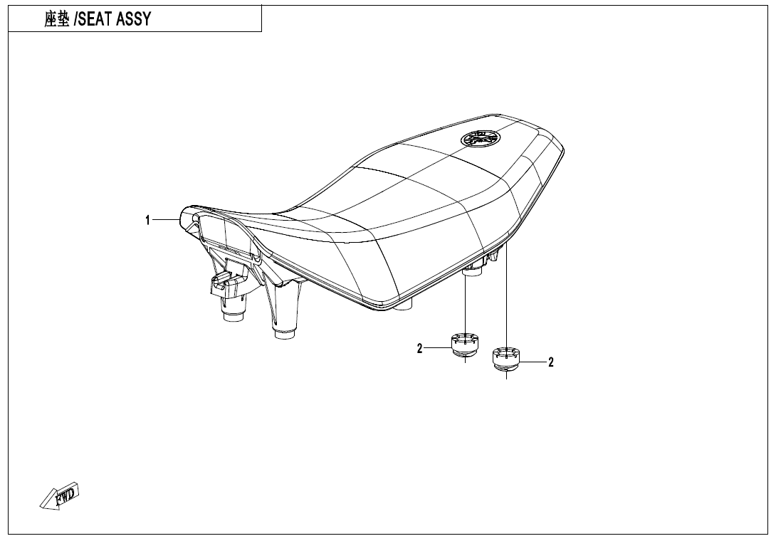 SEAT SYSTEM CF110AY10-F13