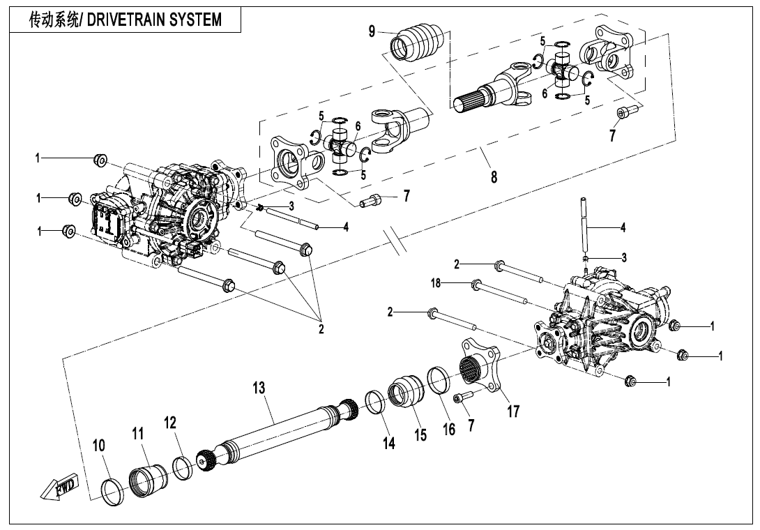 DRIVETRAIN SYSTEM