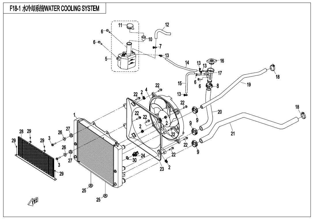 WATER COOLING SYSTEM