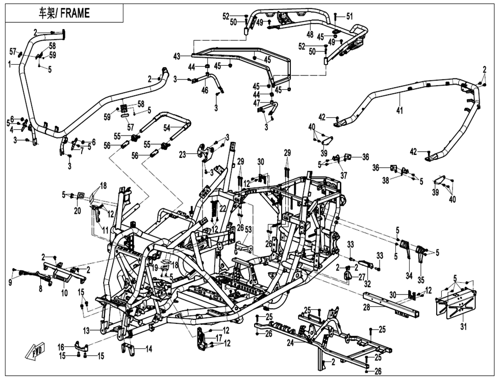 FRAME CF1000SU-D-F03