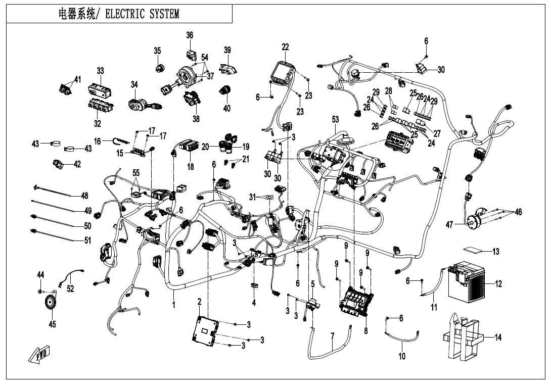 ELECTRIC SYSTEM CF1000SZ-F15-1