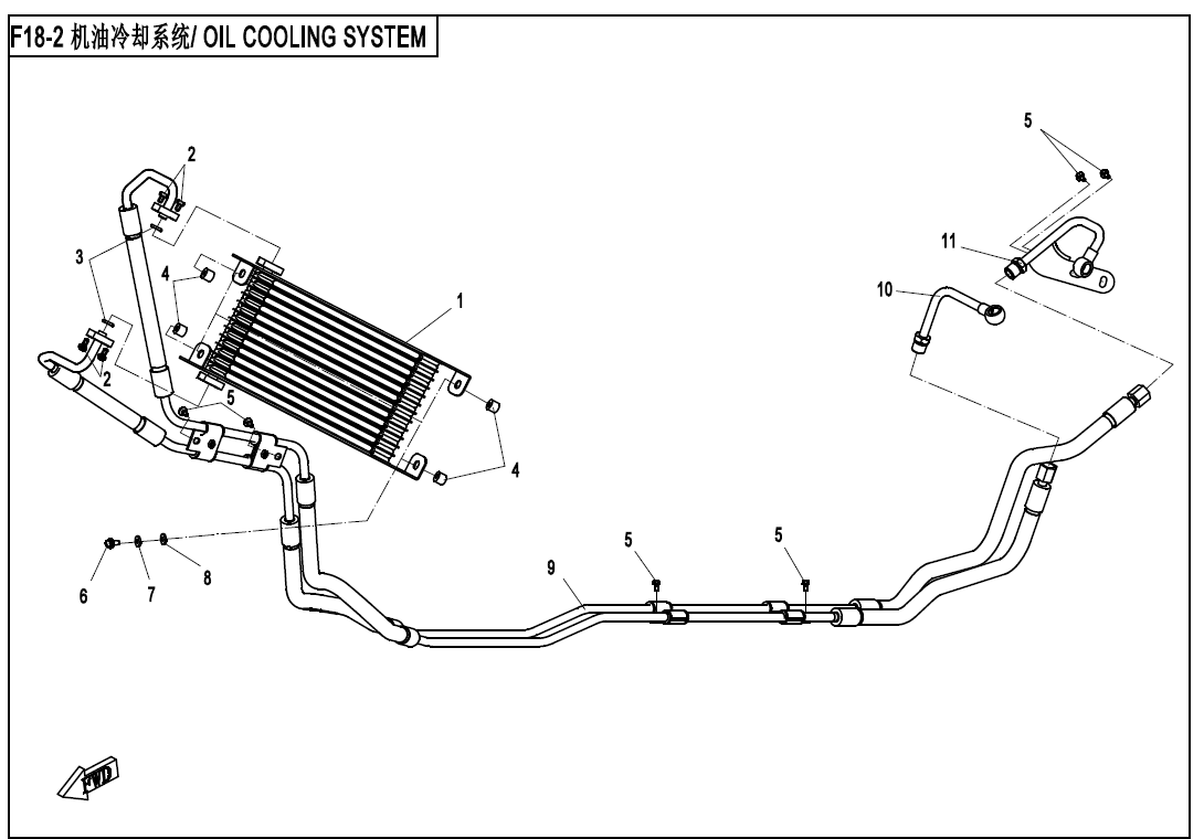 COOLING SYSTEM CF800-F18-2