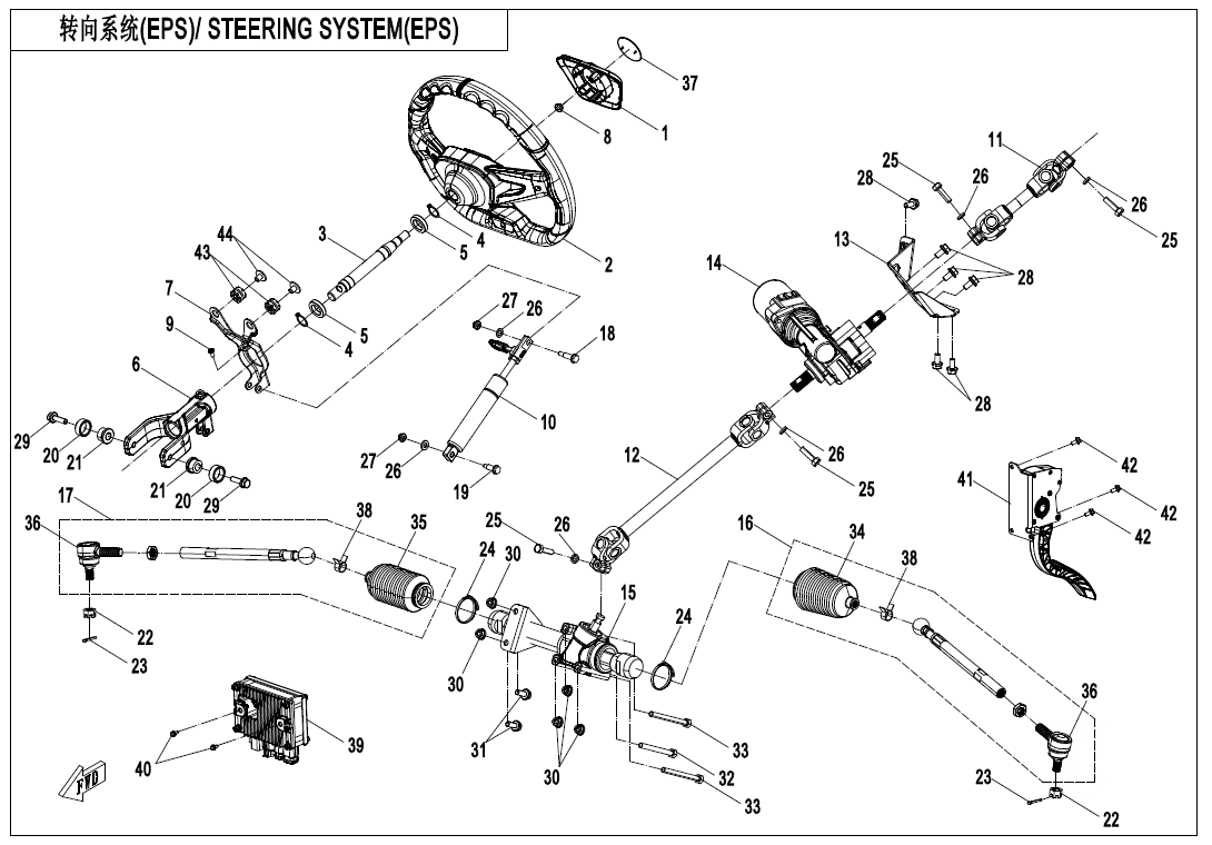 STEERING SYSTEM(EPS) CF800SZ-3-F10