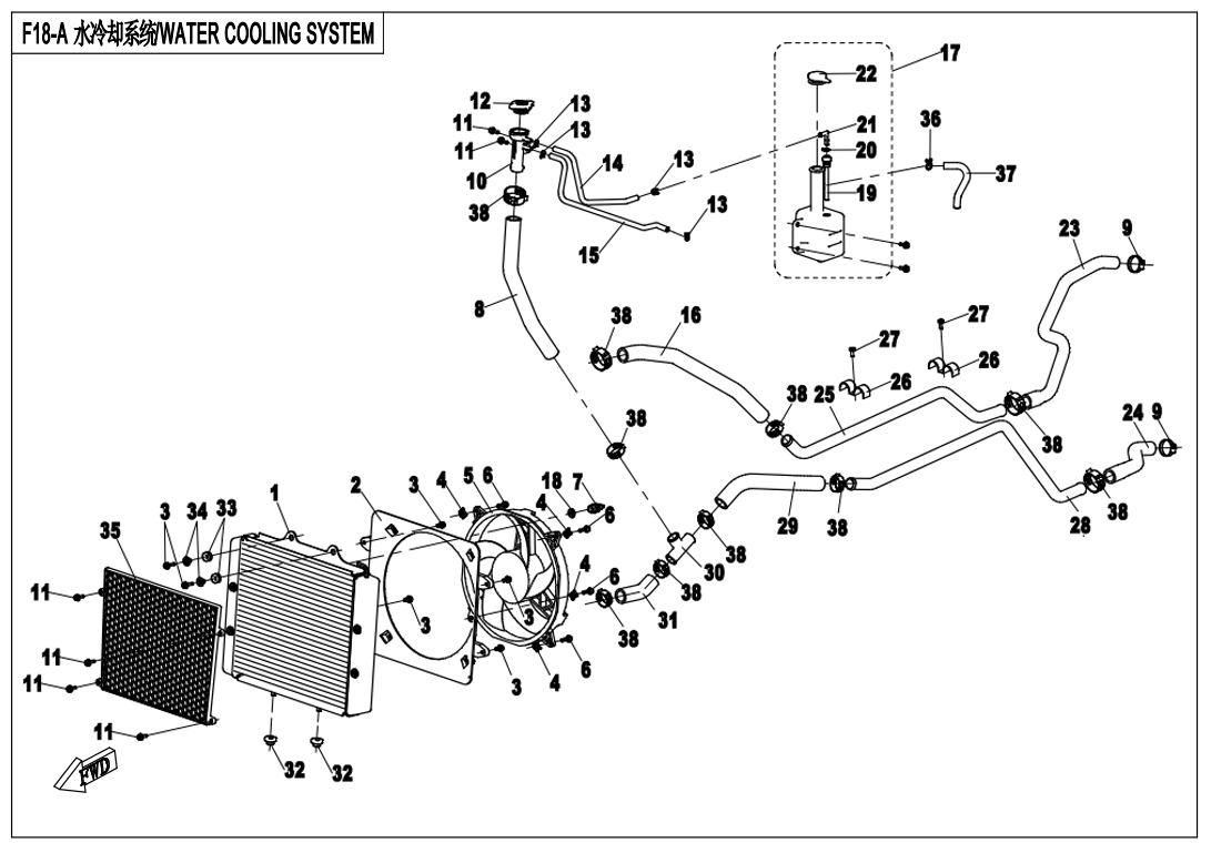 WATER COOLING SYSTEM